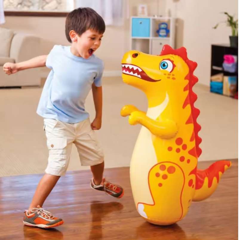 Inflatable Standing Boxing Bag – Fun & Safe Bop Toy for Kids