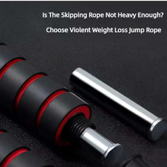 Adjustable Steel Wire Jump Rope – Tangle-Free Skipping for Fitness & Training