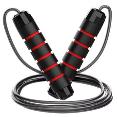 Adjustable Steel Wire Jump Rope – Tangle-Free Skipping for Fitness & Training