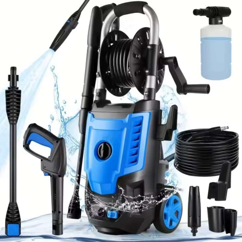 Electric High-Pressure Washer H4800 – 1800W Quiet & Portable Cleaning Power