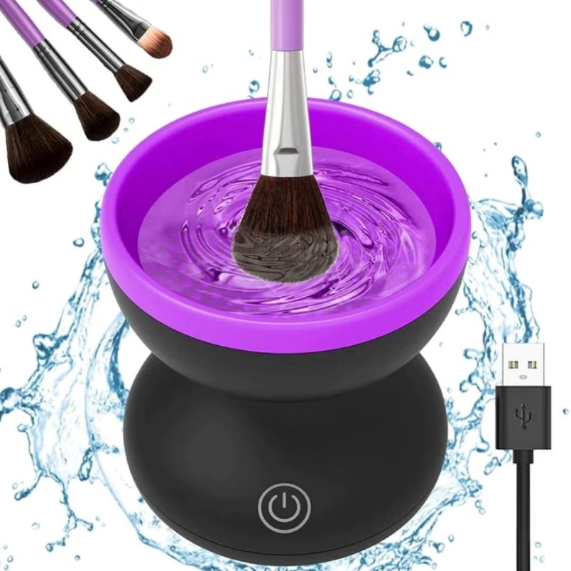 Ultimate Makeup Brush Cleaner – Quick & Easy Hygiene Solution (Purple