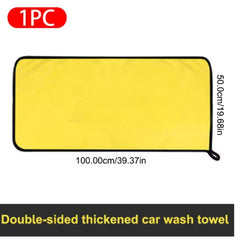 400GSM Microfiber Car Wash Towel – Super Absorbent & Soft