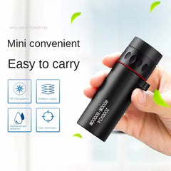 2000x24 HD Monocular Telescope – Mini Portable Mobile Phone Telescope with Holder for Outdoor Camping & Birdwatching