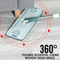 Scratch-Free Flat Mop – Easy Hand Wash Mop for Wooden Floors