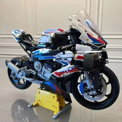 Motorcycle Building Blocks – Creative Assembly Toy for Boys