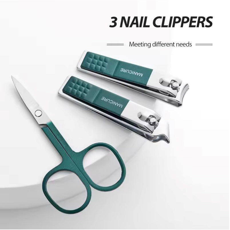 6-Piece Nail Scissors Set – Portable Manicure Beauty Tools for Men & Women