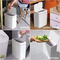 15L Smart Sensor Trash Can – Touch-Free & Automatic Bagging for Home & Bathroom