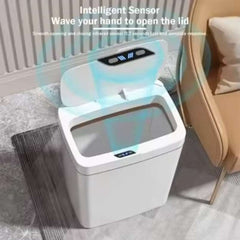 15L Smart Sensor Trash Can – Touch-Free & Automatic Bagging for Home & Bathroom