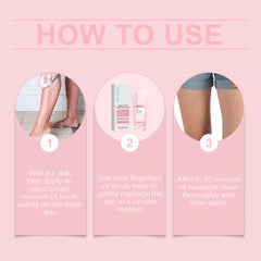 Whitening Body Scrub Exfoliating Smoothing Deep Cleansing Shrink Pores Oil Control Brighten Skin Moisturizing Refresh Body Scrub
