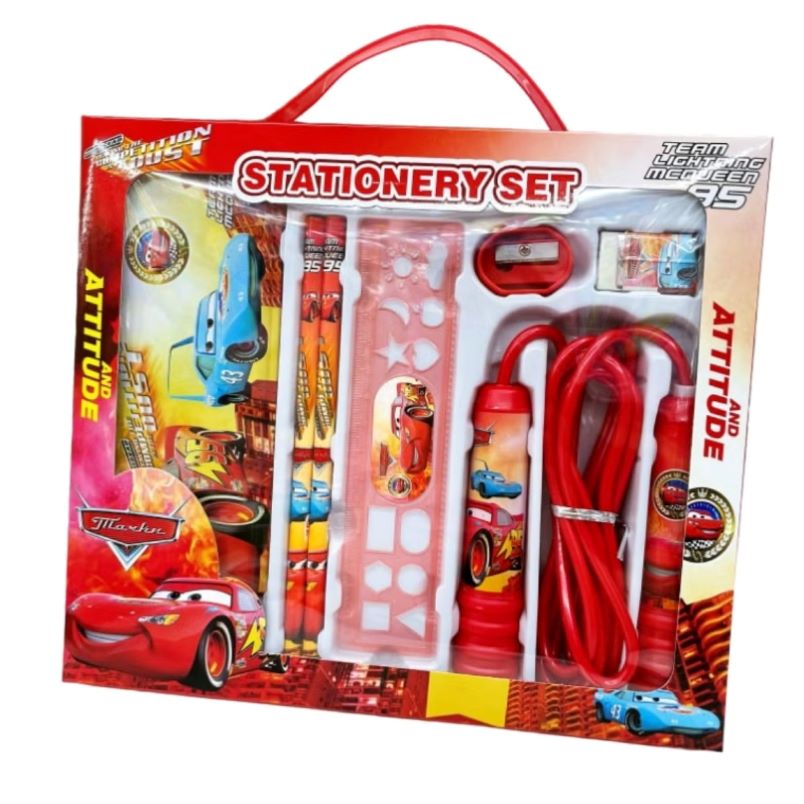 Car & Elements Stationery Set – Fun and Creative Writing Tools for Kids