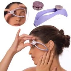 Portable Purple Facial Hair Remover – Gentle Threading for Smooth Skin