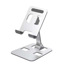 Universal Aluminum Tablet & Phone Stand – Adjustable & Foldable