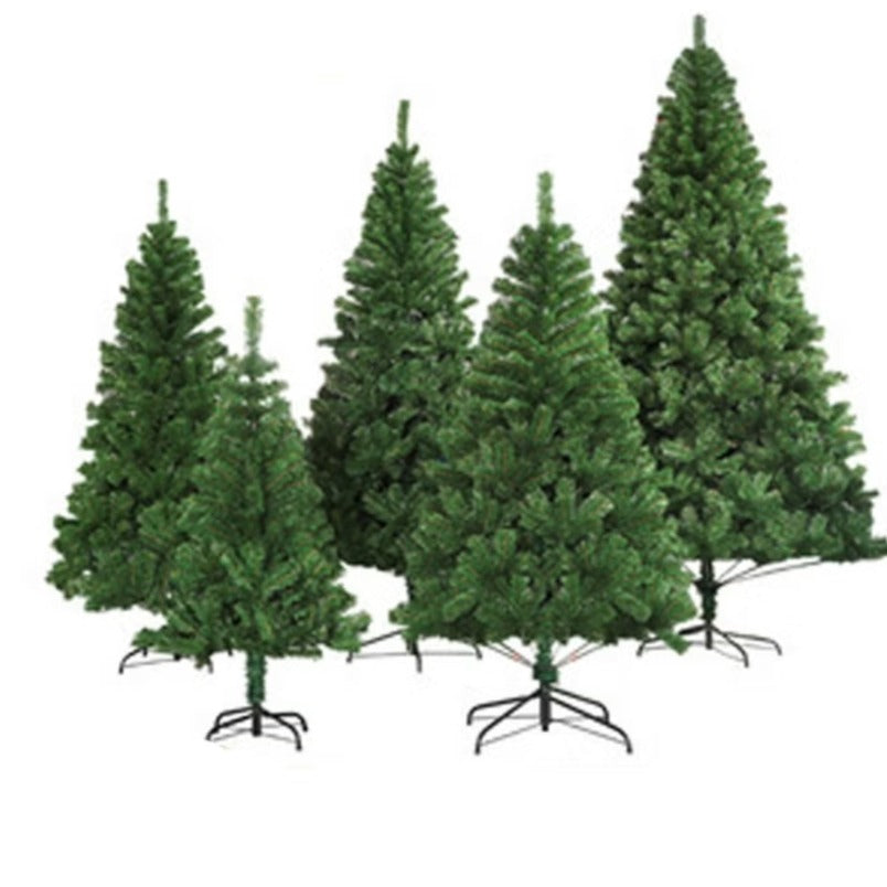 Premium 220cm Artificial Christmas Tree – Lush Green Pine with 1050 Branches and Sturdy Metal Base