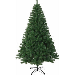 Premium 220cm Artificial Christmas Tree – Lush Green Pine with 1050 Branches and Sturdy Metal Base