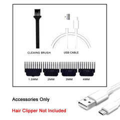 Professional T9 Hair Clipper for Men – Rechargeable Electric Trimmer for Precise Haircuts