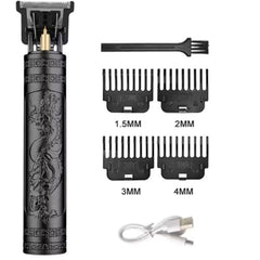 Professional T9 Hair Clipper for Men – Rechargeable Electric Trimmer for Precise Haircuts