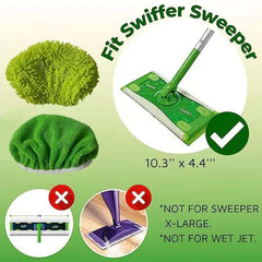 Reusable Microfiber Mop Cloth – Super Absorbent & Perfect for Swiffer Flat Mop