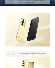 هاتف realme C75 4G الذكي IP69 IP68 مقاوم للغبار والماء بدرجة عسكرية 5828 مللي أمبير في الساعة 45 وات شحن عكسي متين