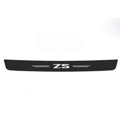 for MG ZS HS Letter Logo Car Door Sill Protector Plate Rear Trunk Bumper Strips Threshold Sticker Anti Scratch Covers