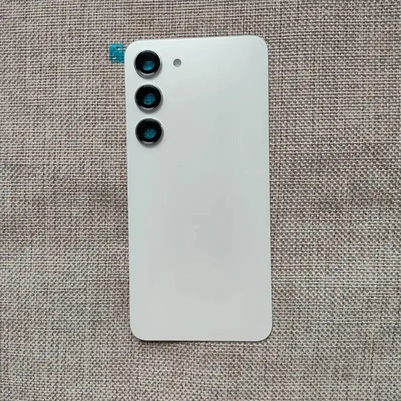 S23Plus Housing For Samsung Galaxy S23 Plus S916 6.6" Glass Battery Back Cover Repair Replace Door Rear Case + Camera Lens