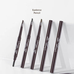 5 Colors Eyebrow Cosmetics Pencil Waterproof Double-headed Eyebrow Tattoo Natural Long Lasting Makeup Paint Eyebrow Pencil