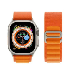 Alpine Strap for Apple Watch Bands 44mm 40mm 49mm 45mm 41mm 38mm 42mm Nylon Bracelet Iwatch Ultra 2 Series 9 3 4 5 6 7 8 SE Belt