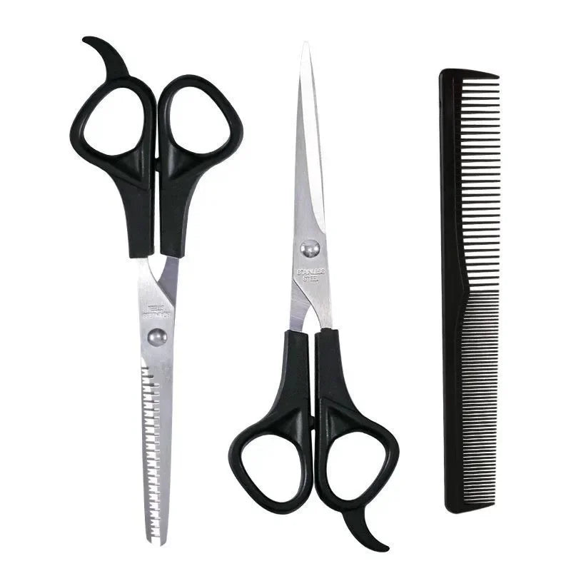 Clearance_3Pcs/Set Hairdressing Scissors Kit Tool for Children's Hair Thinning and Styling Hair-for Men and Women Scissors Comb