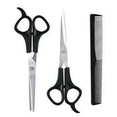 Clearance_3Pcs/Set Hairdressing Scissors Kit Tool for Children's Hair Thinning and Styling Hair-for Men and Women Scissors Comb