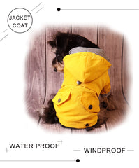 Large Dog Clothes Waterproof Dog Raincoat Pet Windproof Jacket Labrador French Bulldog Coat Winter Warm for All Dogs Breeds