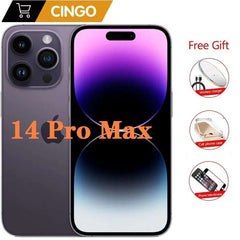 iPhone 14 Pro Max Dual eSIM  1SIM+ 1eSIM 128/256GB  ROM 6GB RAM 6.7" Genuine Retina OLED Face ID NFC A16 cell phone