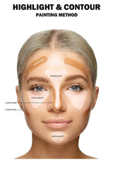 Fit Colors 8 size Concealer with a Flexible Concealer Moisturizing Liquid Foundation to cover dark circles and acne spots
