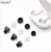 50pcs/lot Earphone Silicone Case Covers Soft Ear Tips For Headphones Ear Pads Cushion Caps Earbuds Replacement Accessories