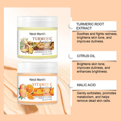 Facial Scrub - Gently Clean Face, Exfoliate, Moisturize, Soften Skin, Brighten Complexion, Improve Skin Texture, 100g