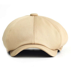 Spring Summer Casual Newsboy caps Breathable Outdoor Retro Beret Hats Octagonal Hat Fashion Solid Flat Caps