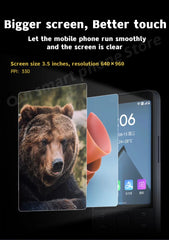 هاتف Qin F22 Pro الذكي الجديد بشاشة تعمل باللمس وواي فاي 5G + 3.5 بوصة وذاكرة 4 جيجابايت وذاكرة 64 جيجابايت، إضافة إلى متجر جوجل وأندرويد QinGlobal Version