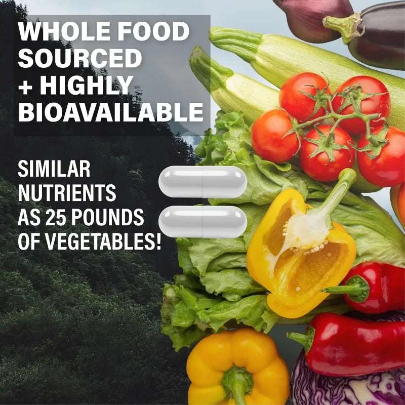 Male and female wild methylated multivitamins | Folic acid, vitamin C A、K2、D、E、 Choline, biotin, coenzyme Q10, etc