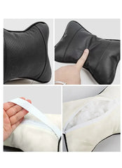 Car Seat Headrest with Breathable Mesh, Auto Safety, Head and Neck Rest, Relax Pillow, Cushion, Auto Protector