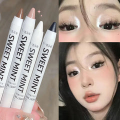 White Eyeliner Multicolour Shiny Glitter Eyeshadow Pencils Eye Tip Brightening Waterproof High-gloss Silkworm Pen Eye Makeup