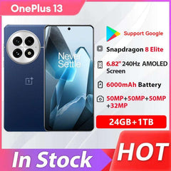 New Oneplus 13 Mobile Phone 24GB RAM 1TB ROM Snapdragon 8 Elite 50.0MP Camera 100W Charge 6000mAh Battery 6.82" OLED 120HZ IP69