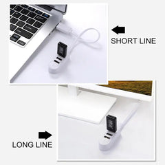 كابل تمديد شاحن موزع 5 فولت متعدد المنافذ من One for Three، كابل تمديد خارجي، موزع USB3.0