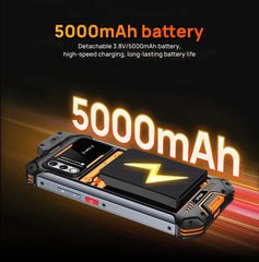 UNIWA W888 MT6765 Helio P35 Octa Core 4GB+64GB ATEX Explosion IP68 Smartphone Andriod11 6.3“ HD Screen  5000mAh NFC Mobile Phone