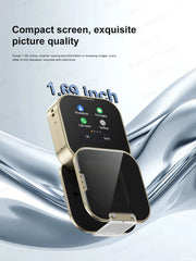 هاتف SERVO i19 صغير الحجم يعمل باللمس مع خاصية الاستعداد وبطاقة SIM مزدوجة ومشغل MP4 وخاصية Magic Voice 2G وشاشة صغيرة دوارة