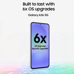 2025 New Samsung Galaxy A36 5G Smartphone Snapdragon 6 Gen 3 6.7'' 120Hz Super AMOLED Display 50MP OIS Camera 5000mAh Battery