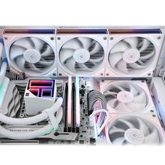 مبرد تبريد مائي متعدد الاستخدامات Thermalright FROZEN INFINITY 360، مزامنة ARGB Divine Light، يدعم LGA1700/AM5/AM4