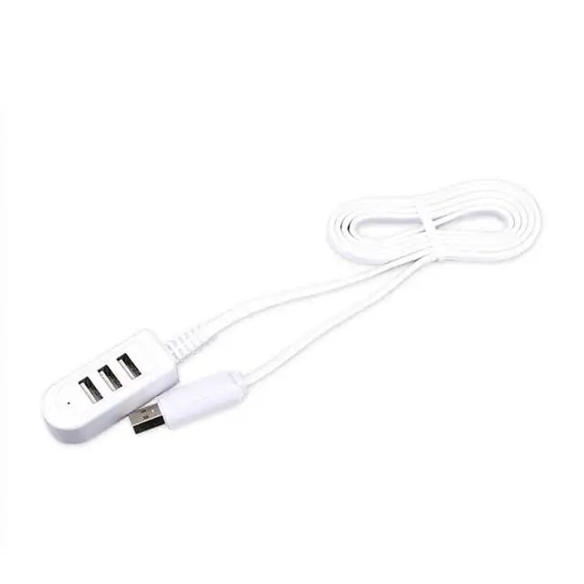 كابل تمديد شاحن موزع 5 فولت متعدد المنافذ من One for Three، كابل تمديد خارجي، موزع USB3.0