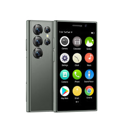 هاتف ذكي أصلي SERVO S24 Mini 4G Cellular GPS Android 10.0 التعرف على الوجه 2 جيجابايت / 16 جيجابايت 2000 مللي أمبير في الساعة شاشة 3 بوصات هواتف محمولة صغيرة
