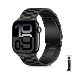 سوار من الفولاذ المقاوم للصدأ لساعة Apple Watch Ultra 2 مقاس 46 مم 49 مم 40 مم 44 مم 42 مم 41 مم 45 مم سوار IWatch Series 10 9 8 7 SE 6 5 4