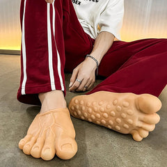 Funny Man Slippers Women Footwear Shoes Fashion Outdoor Beach Couple Slippers Role Playing Bigfoot Amazing Sandals Of The Hulk
