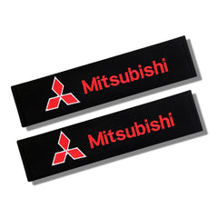2Pcs/Set Car Styling Seat Belt Pad For Mitsubishi Lancer Asx Outlander Pajero l200 Galant Seat belt Cover Car Accessories