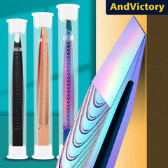 أداة تشذيب الحواجب الاحترافية للرجال، ملقط إزالة شعر الوجه واللحية والرموش والحواجب من الفولاذ المقاوم للصدأ بدقة عالية